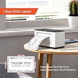 MUNBYN 4x6 Direct Thermal Shipping Labels 500 per Stack, 1000 Pack view 3