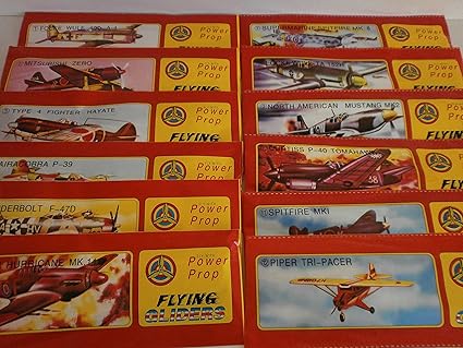 Schnooridoo 24 x Styroporflieger Flugzeug - Flugzeuge aus Styropor - Bausatz - Wurfgleiter Mitbringsel Kindergeburtstag Zero 