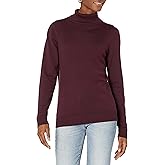 Amazon Essentials Womens Classic-Fit Lightweight Long-Sleeve Turtleneck Sweater (Available in Plus Size)