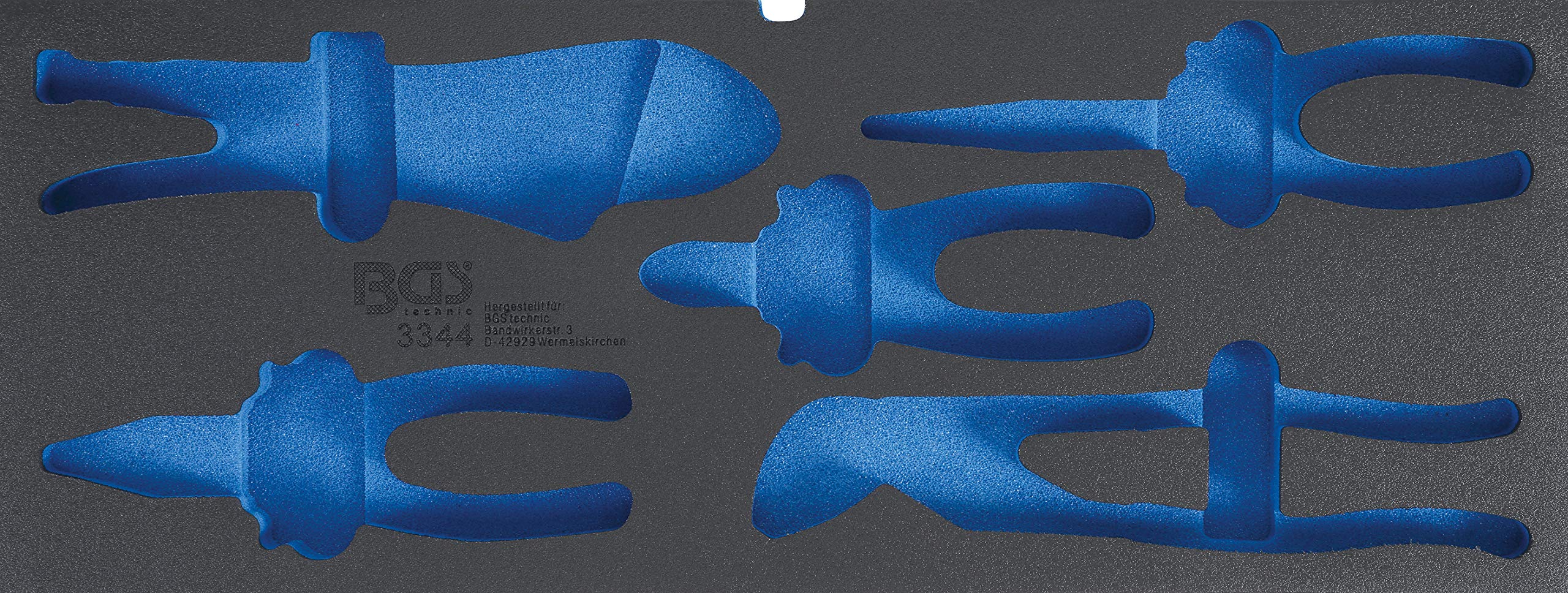 BGS 3344-1 | Foam Tray for BGS 3312, empty: for Pliers Set