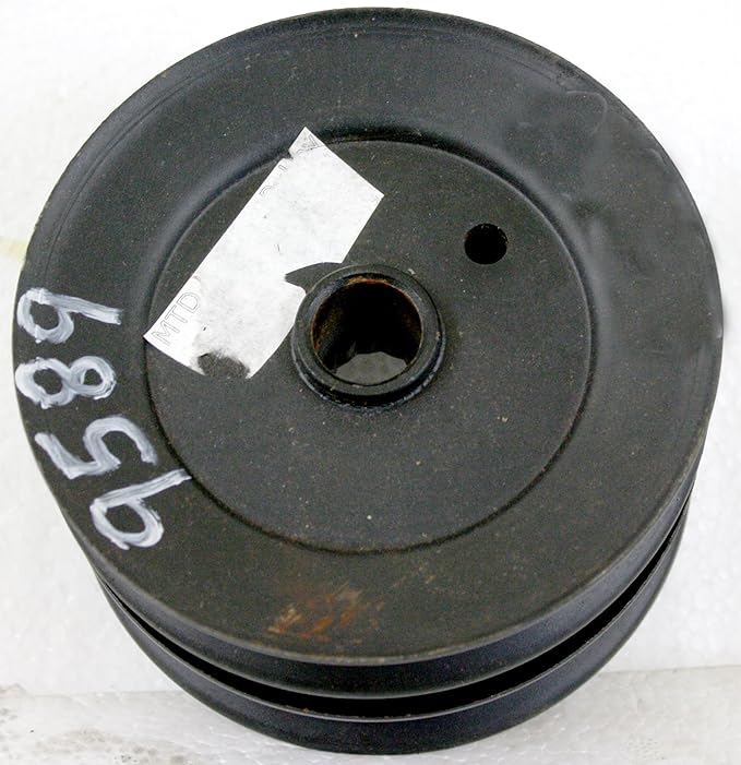 Rotary 5" 9589 Splined Shaft Deck Drive Double Pulley MTD
