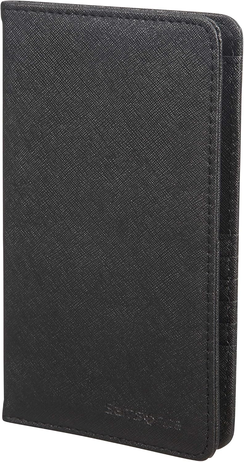 Samsonite Global Travel Accessories RFID Passport Wallet, 20 cm, Black