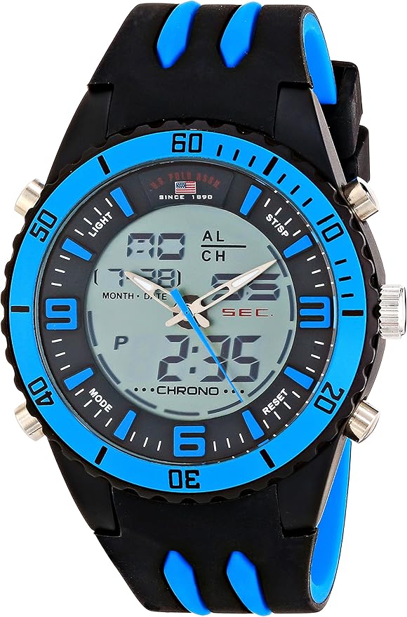 us polo assn watch blue