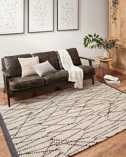 Chris Loves Julia x Loloi Alice ALI01 Cream / Charcoal