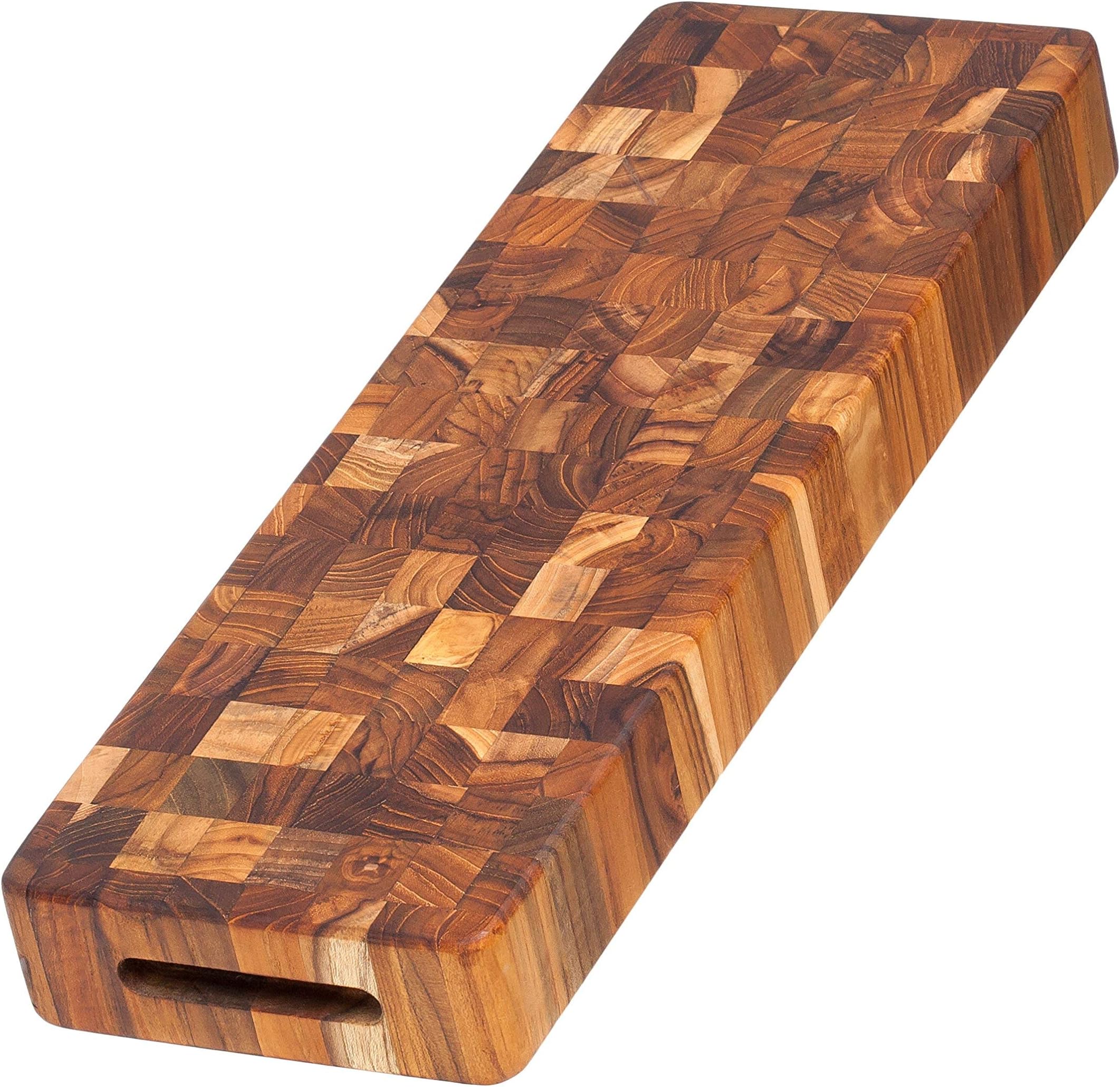 TeakhausCutting Board, Wood, Brown, 45x20x15 cm