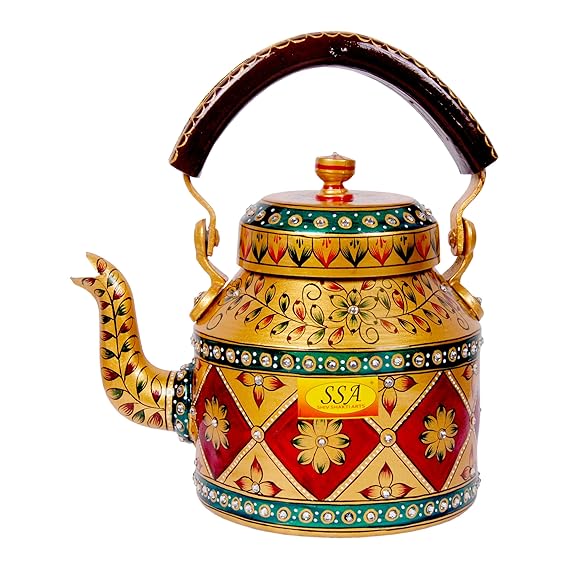 Buy SHIV SHAKTI ARTS® Aluminium Tea Kettle/Ketali for Chai/Milk
