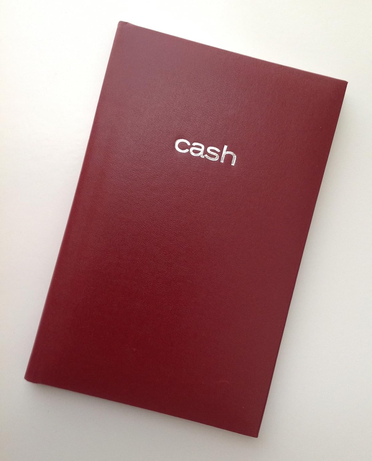 Mead Cash Book, 7-15/16 x 5-1/8 inches, 144 pages Hardbound Red Cover (64582) - One Book : Office Products
