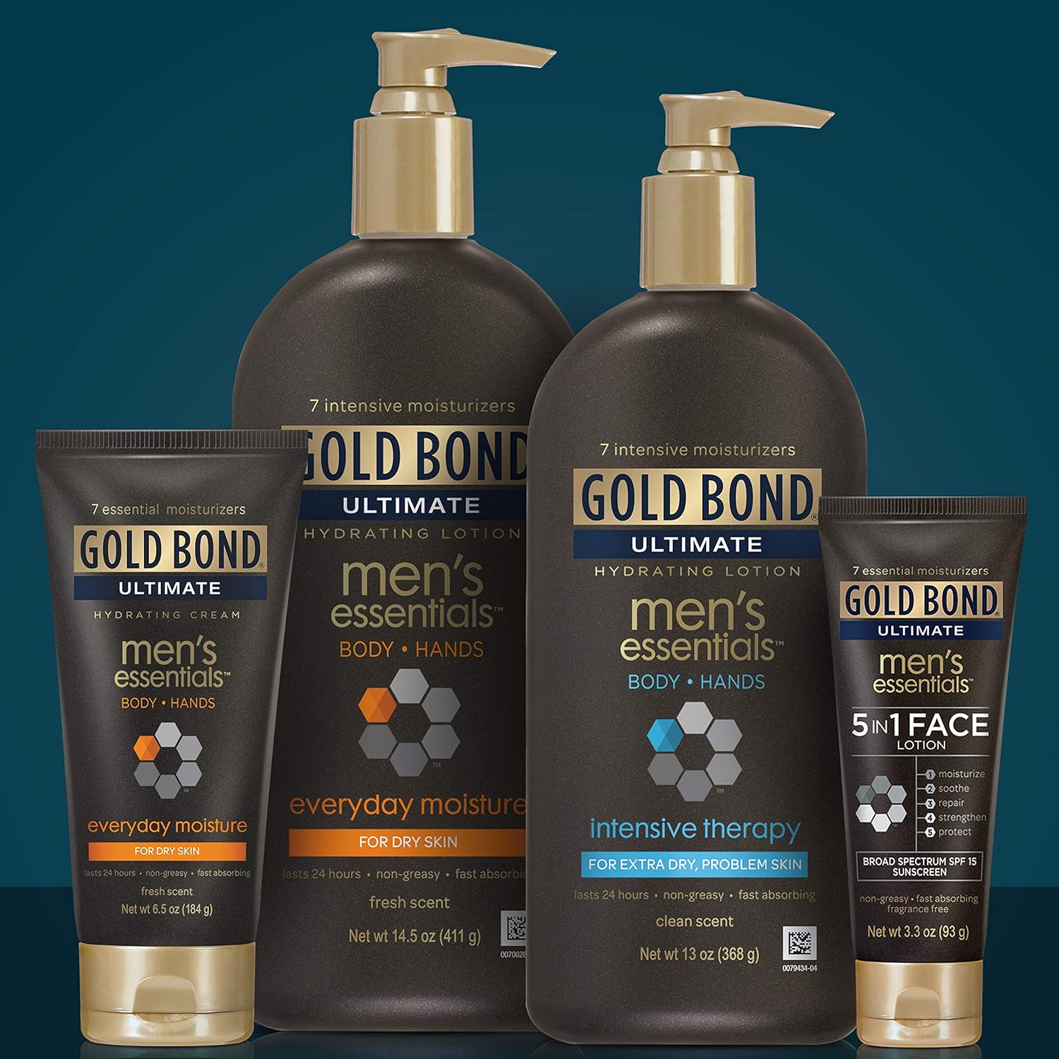 Gold Bond Ultimate Men's Everyday Hydrating Lotion, 21 Ounce : Beauty