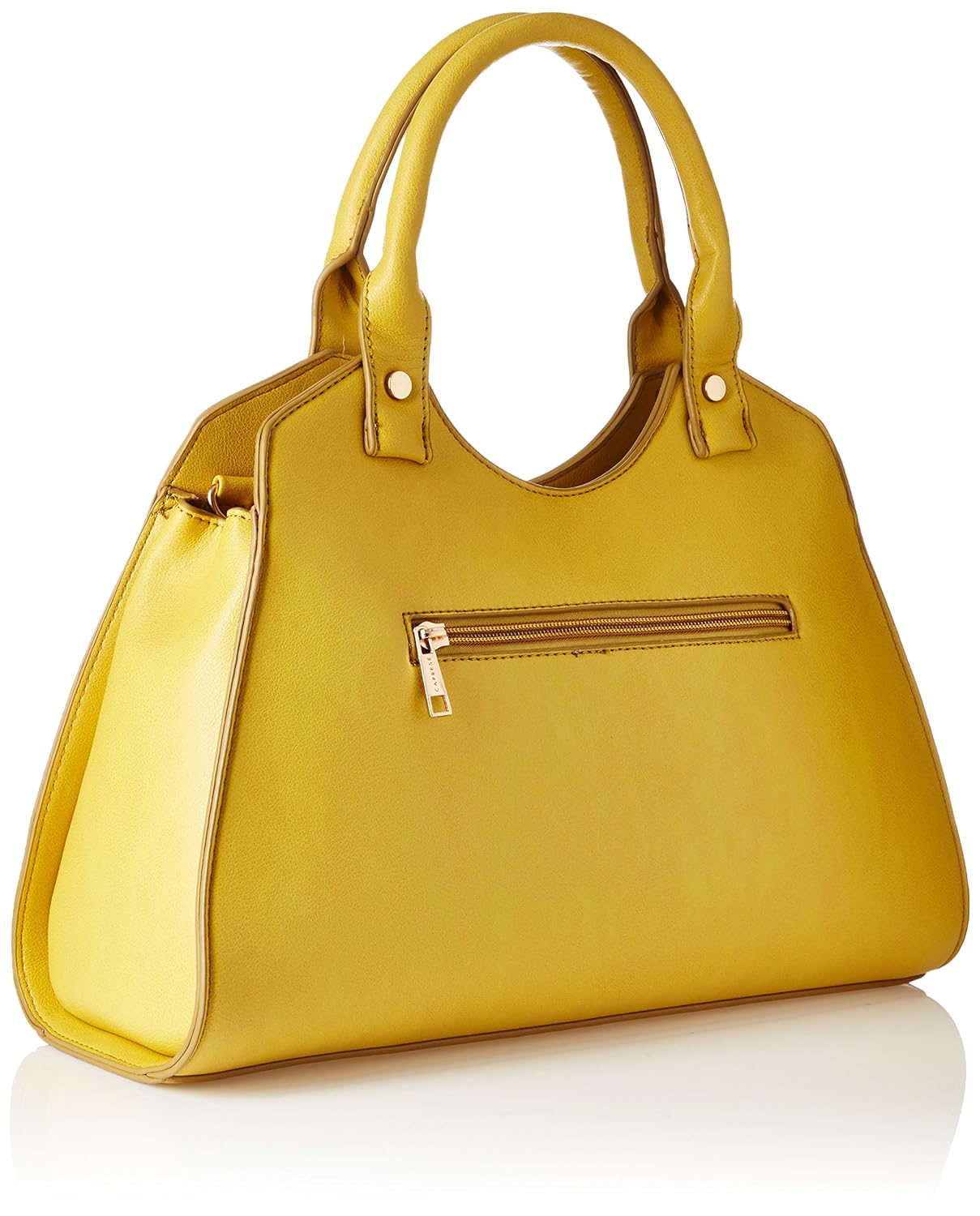 caprese lian women's satchel (yellow)