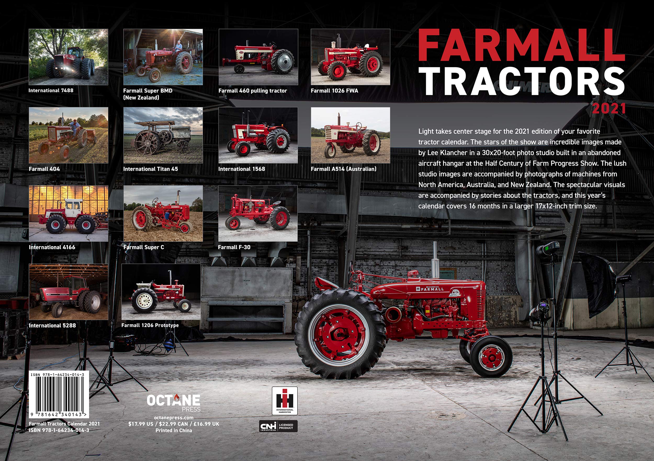 Klancher L Farmall Tractors Calendar 2021 Klancher Lee Amazon De Bucher