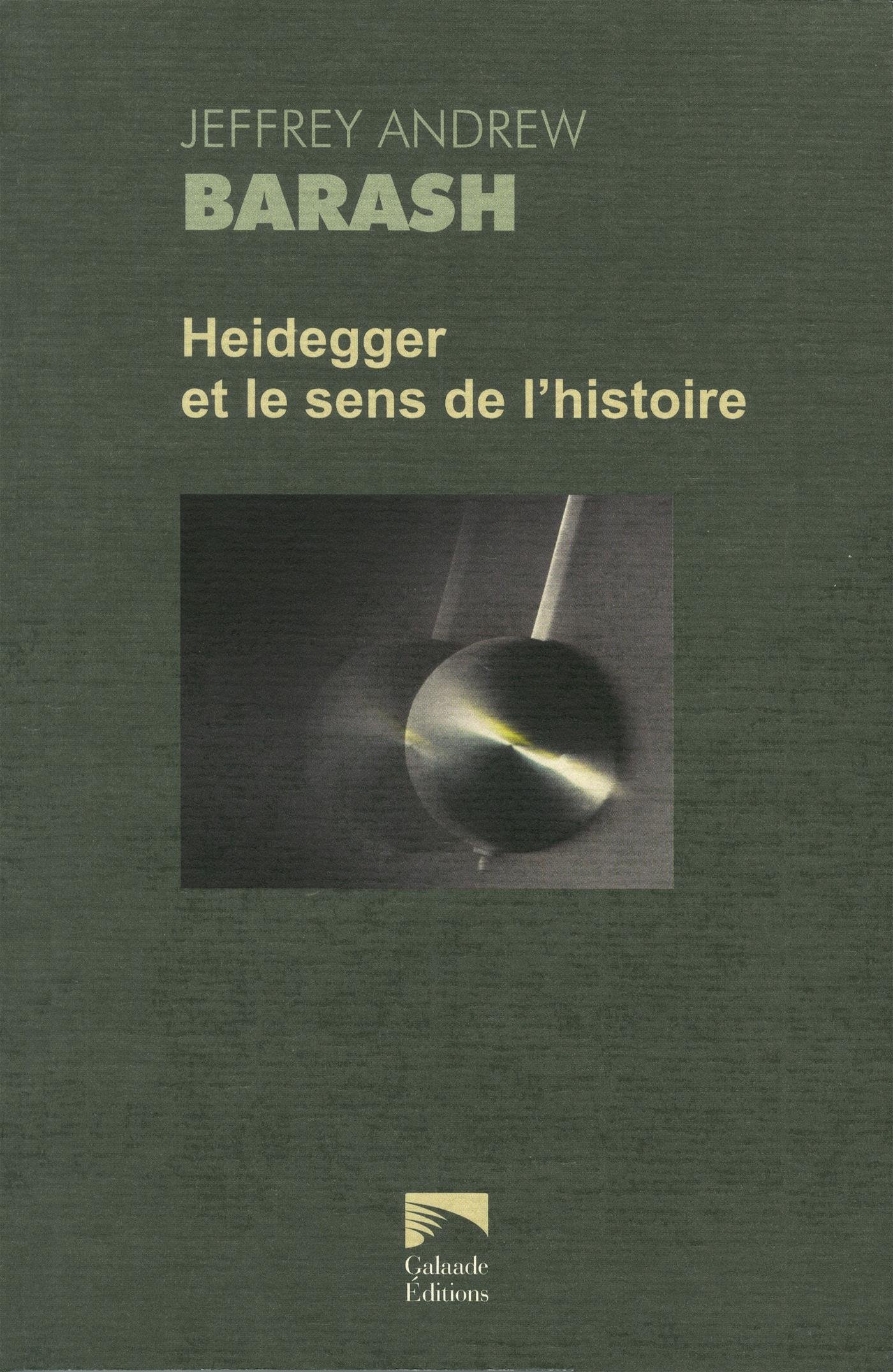 Heidegger Et Le Sens De Lhistoire French Edition Jeffrey - 