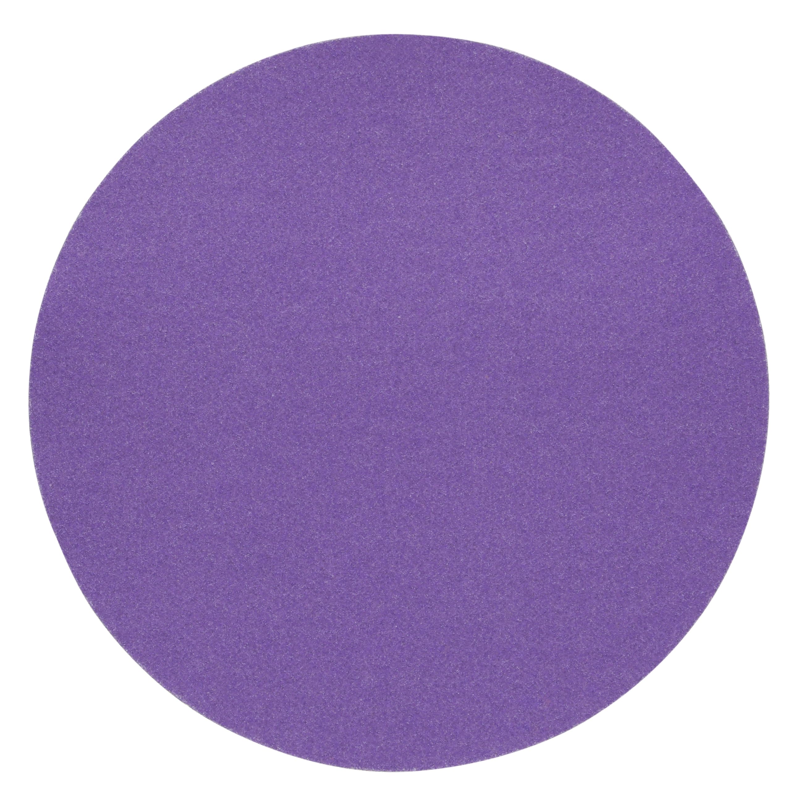 3M Cubitron II Hookit Paper Disc 732U, 220+ C-weight, 152 mm x NH, Die 600Z, 50/Carton, 250 ea/Case