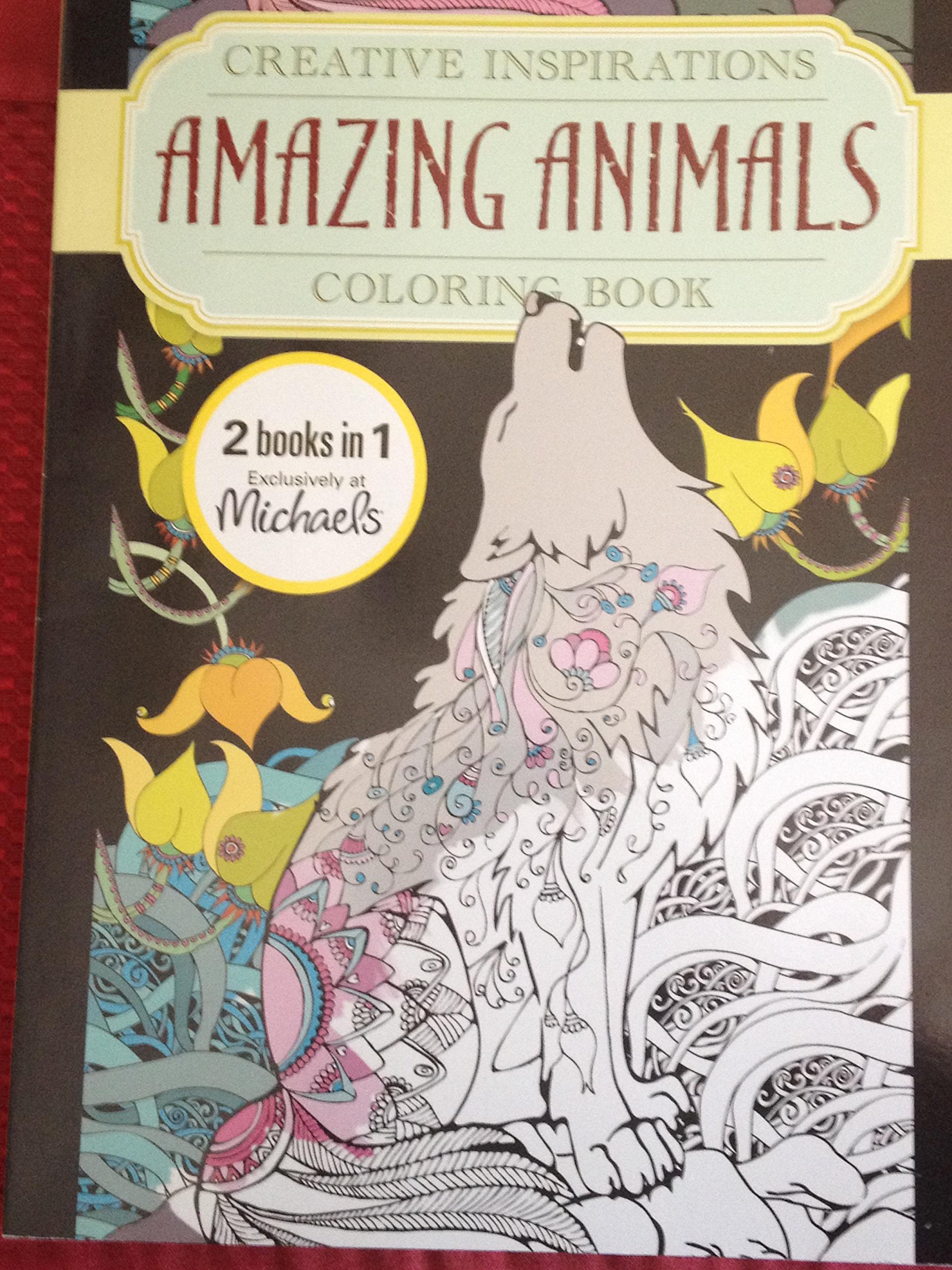 Download Creative Inspirations Amazing Animals Coloring Book 2 Books In 1 9780486808451 Amazon Com Books