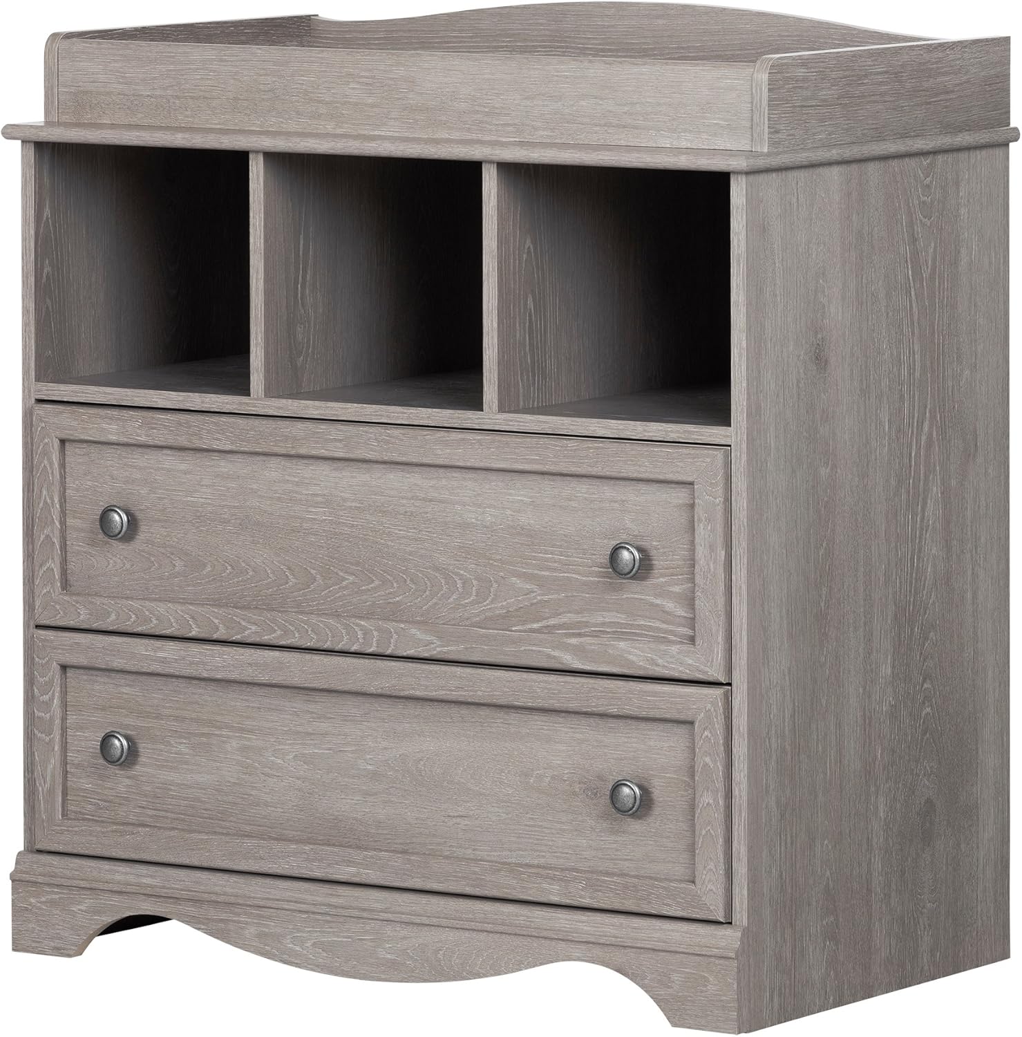 south shore savannah changing table with drawers