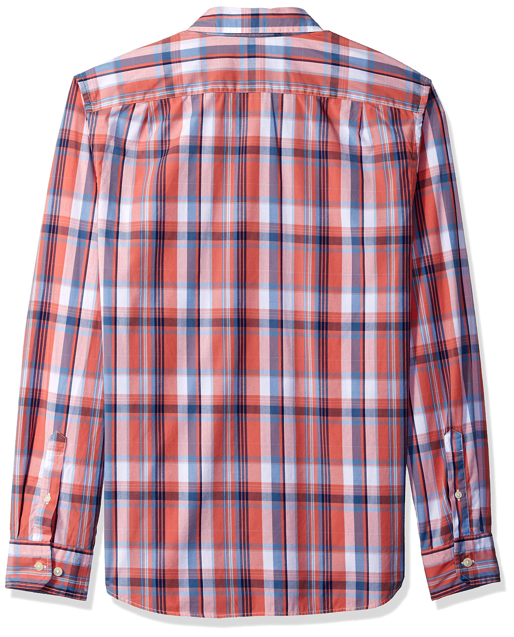 Nautica Men's Long Sleeve Classic Fit Plaid Button Down Shirt