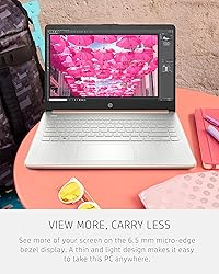 HP 14 Laptop, Intel Celeron N4020, 4 GB RAM, 64 GB