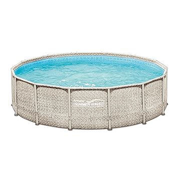 Summer Waves Piscine Hors Sol Tubulaire Métal Frame Elite Ronde Diam