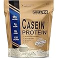 Smart138 100% Pure Micellar Casein Protein, No Junk No Fillers - Cold Processed, Gluten-Free, RBST/rBSH-Free, Non-GMO, USA, Keto, Zero Carb, Natural BCAAs (1000g / 2.2lbs, Unflavored)