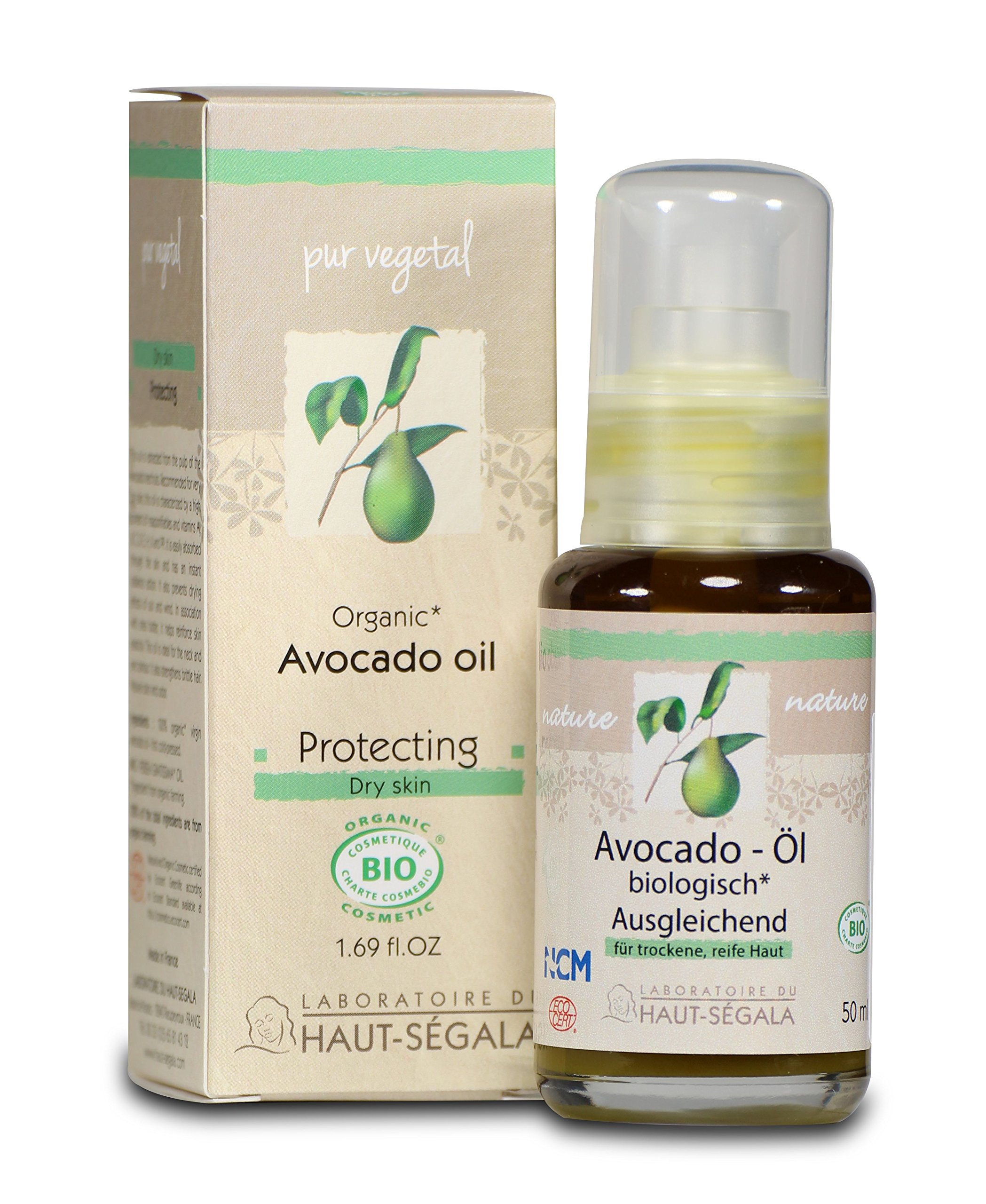 Laboratoire Du Haut-Segala Organic Virgin Avocado Oil, 50 ml