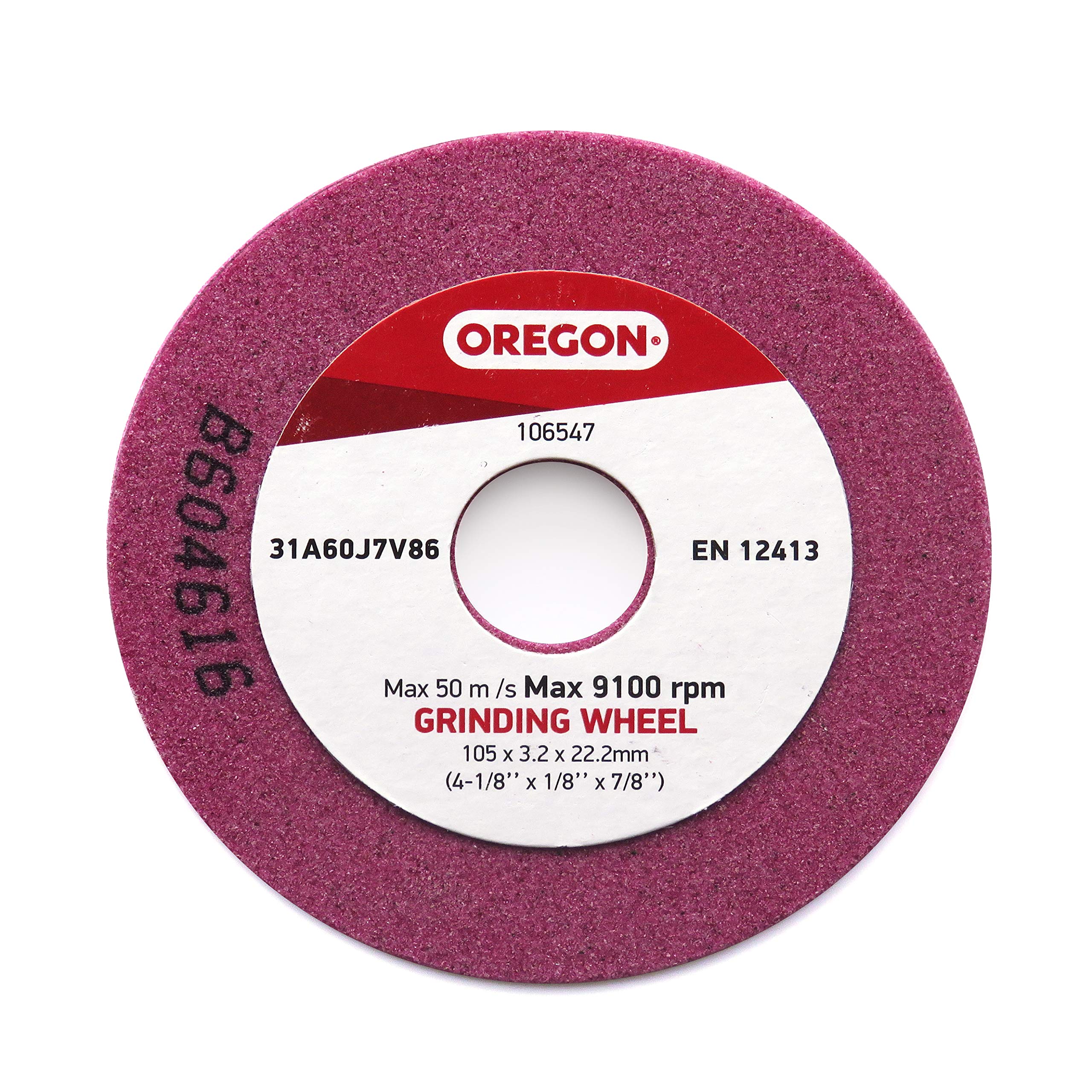 Oregon Chainsaw Sharpener Replacement Grinding Wheel, 3/8" Low Profile.325, 1/4" Pitch, 1 pc, Q106547
