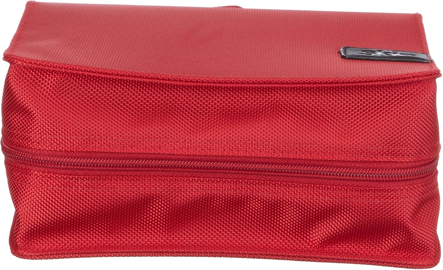 SchoenfelderSkin Book Sleeve Pouch With Bookends And Carrying Strap, Red - Image 4