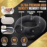 iMedic Memory Foam Donut Cushion – Ergonomic Seat Cushion for Tailbone Pain view 3