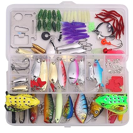 raw fishing lures