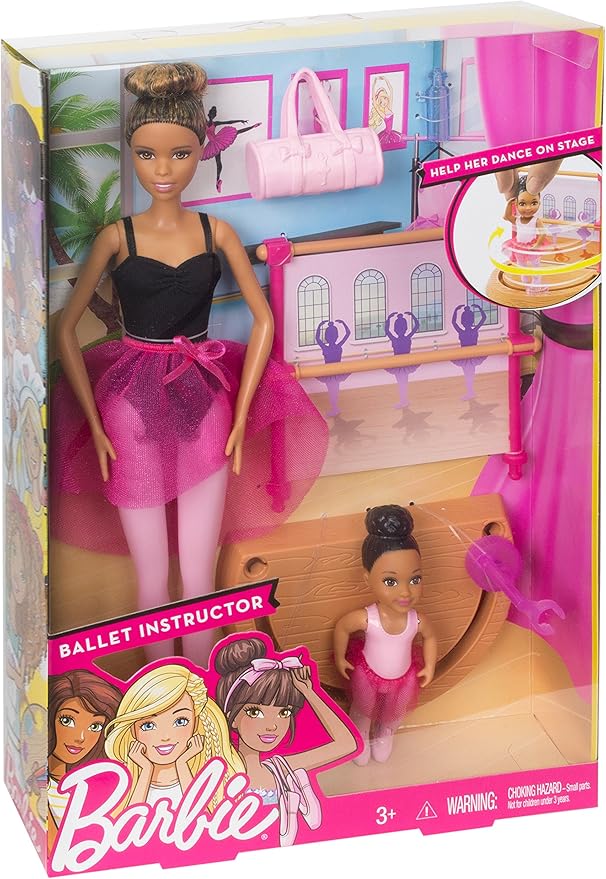 barbie careers ballet instructor playset
