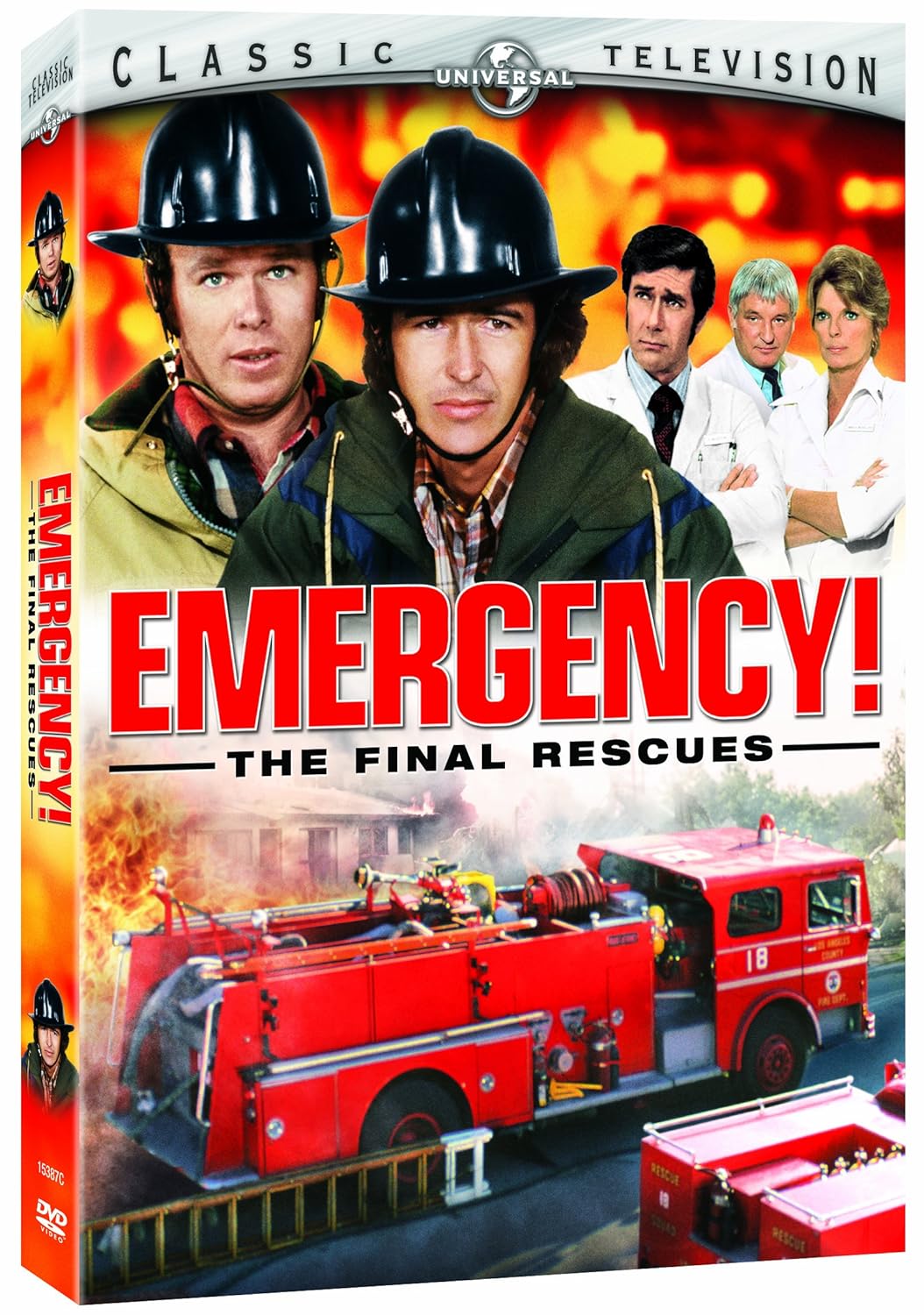 Emergency! TV Series Movies The Final Rescues Complete Box / DVD Set
