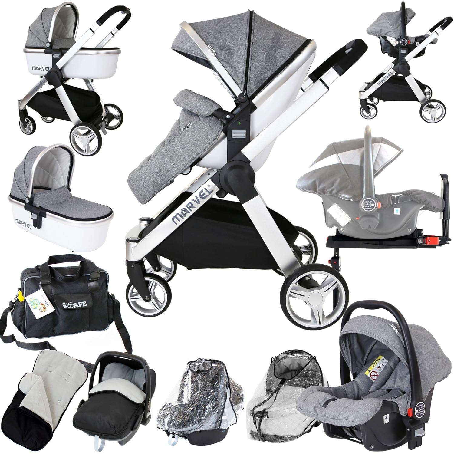 isafe travel system with isofix base