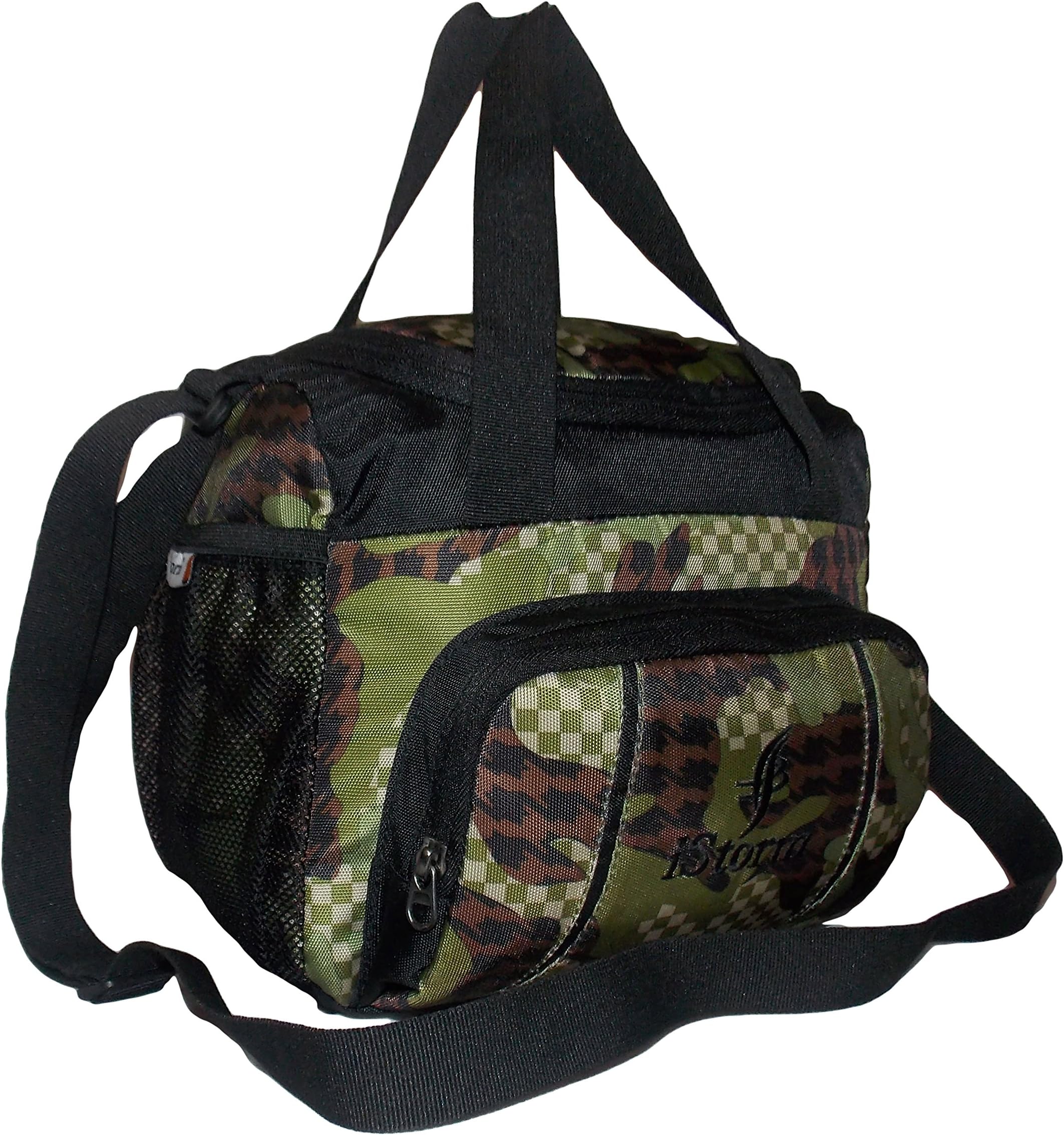 Istorm Unisex Spice Camo Polyester Lunch Bag (Green, Medium)