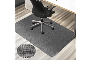 AiBOB Office Chair Mat for Hardwood Floor & Tile Floor, 36" x 48"Heavy Duty Computer&Desk Chair Mat for Rolling Chairs, Hard Floor Protector for Home Office