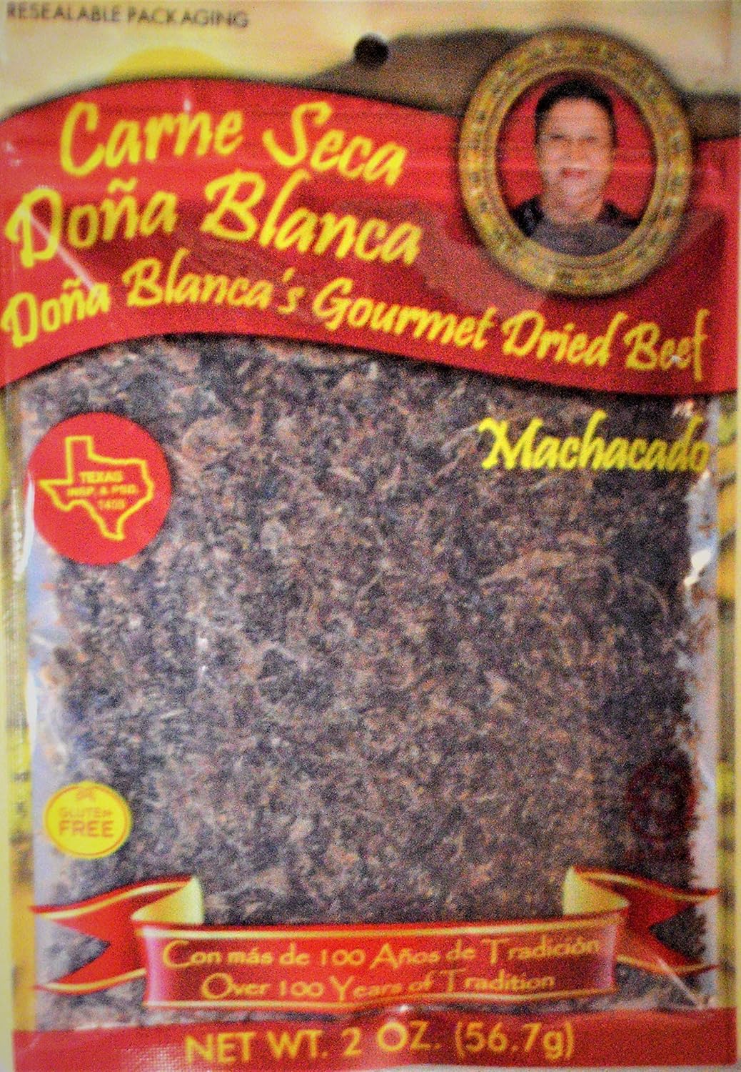 Carne Seca Doña Blanca 2 oz.(56.7g) /Gluten Free/High