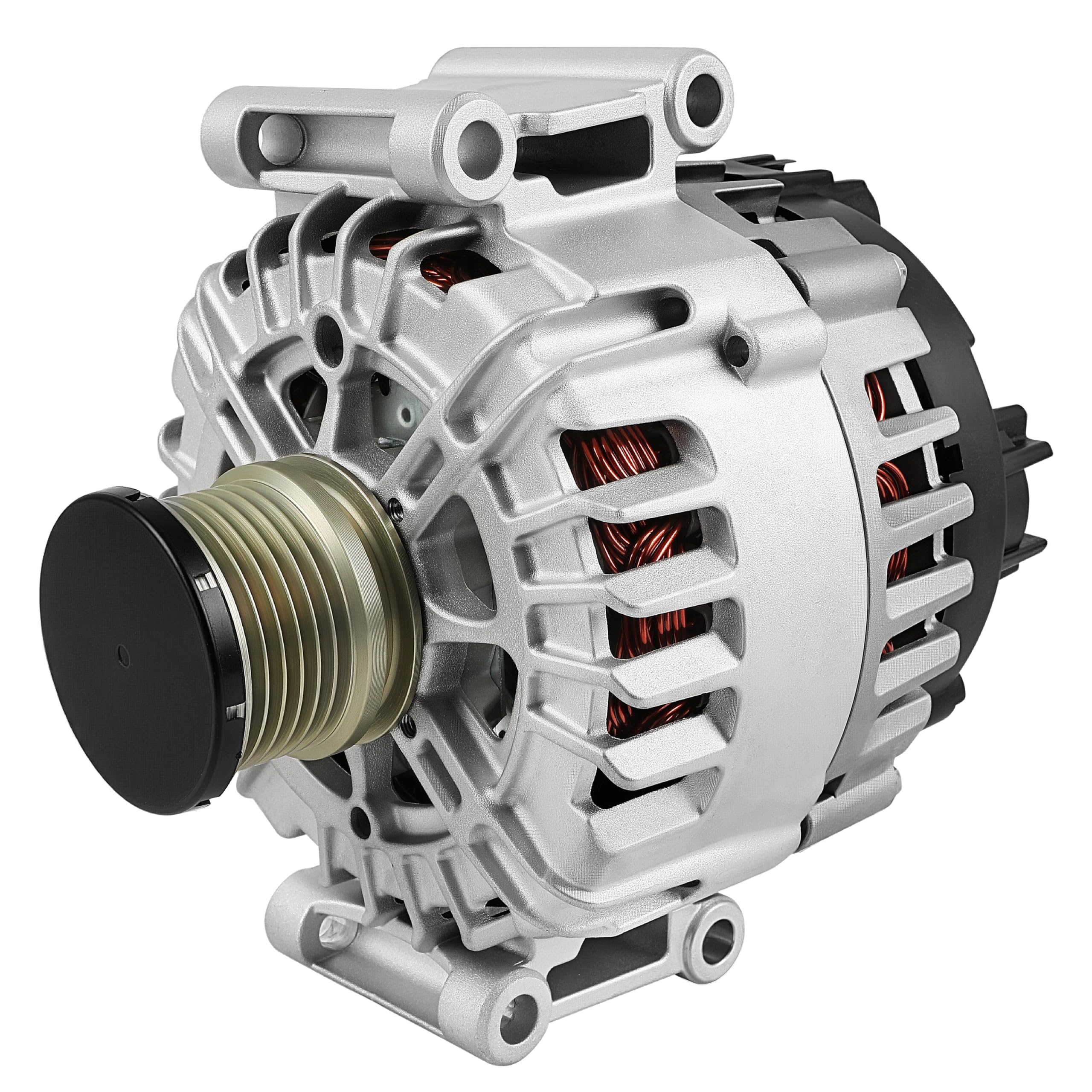 Photo 1 of SCITOO Alternator Fits for Mercedes-Benz W204 Series C250 2012 1.8L, W204/W205 Series C250 2013-2015 1.8L - 12V 150Amp High-output CW 6-Groove Pulley,11822 11814 0986UR6092 012 240-011 LRA03506