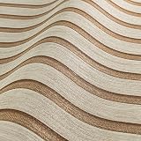 A.S. Création Non-Woven Wood Panel Wallpaper Beige Brown 10.05m x 0.53m view 2