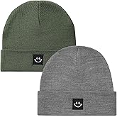 Paladoo 2Pack Baby Beanie Knit Toddler Hat for Girls Boys 0-8 Years