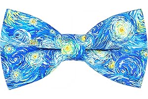OCIA Cute Pattern Pre-tied Bow Tie Adjustable Bowties for Adult & Children
