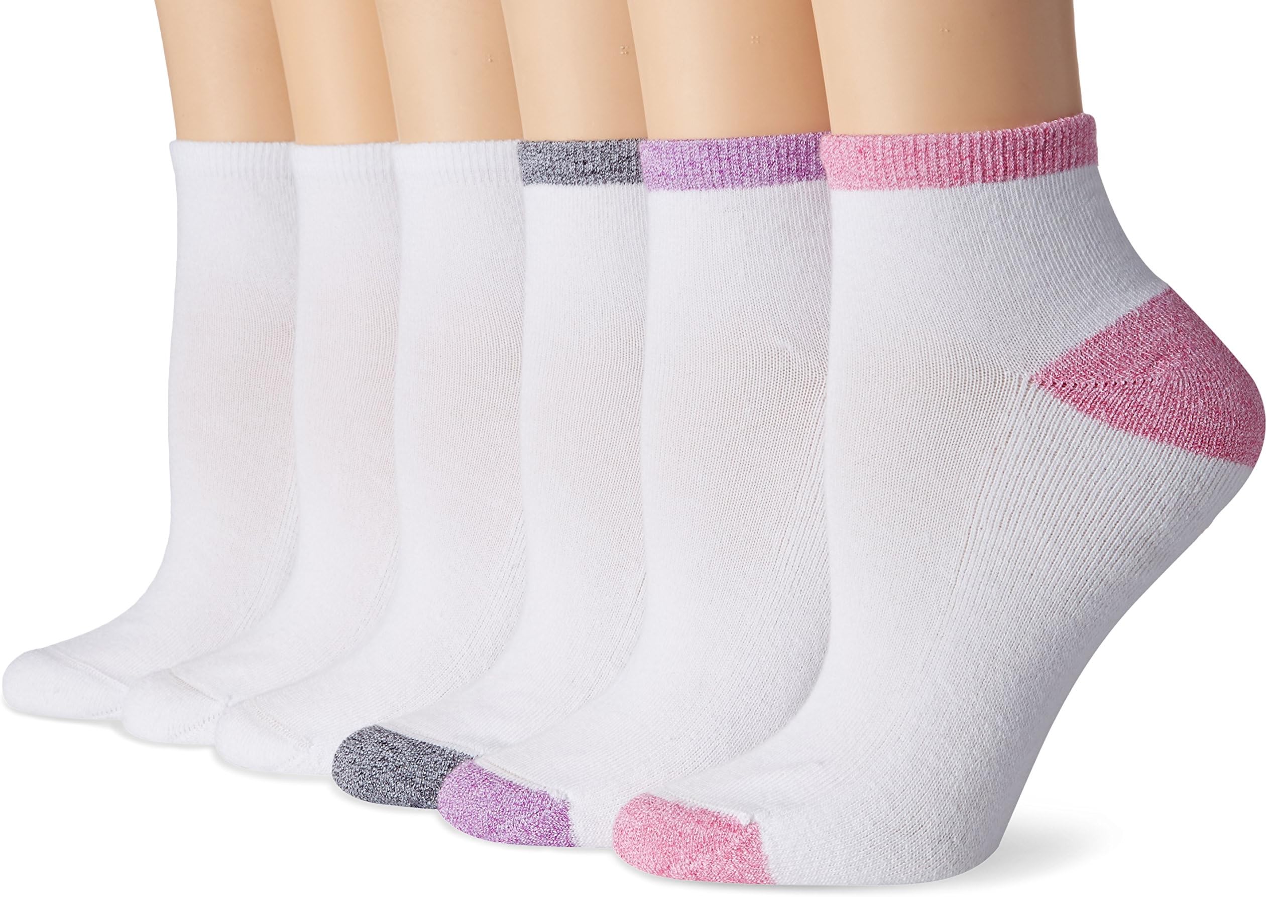 Women's Cool and Dry ComfortBlend Ankle Socks (6-Pack)