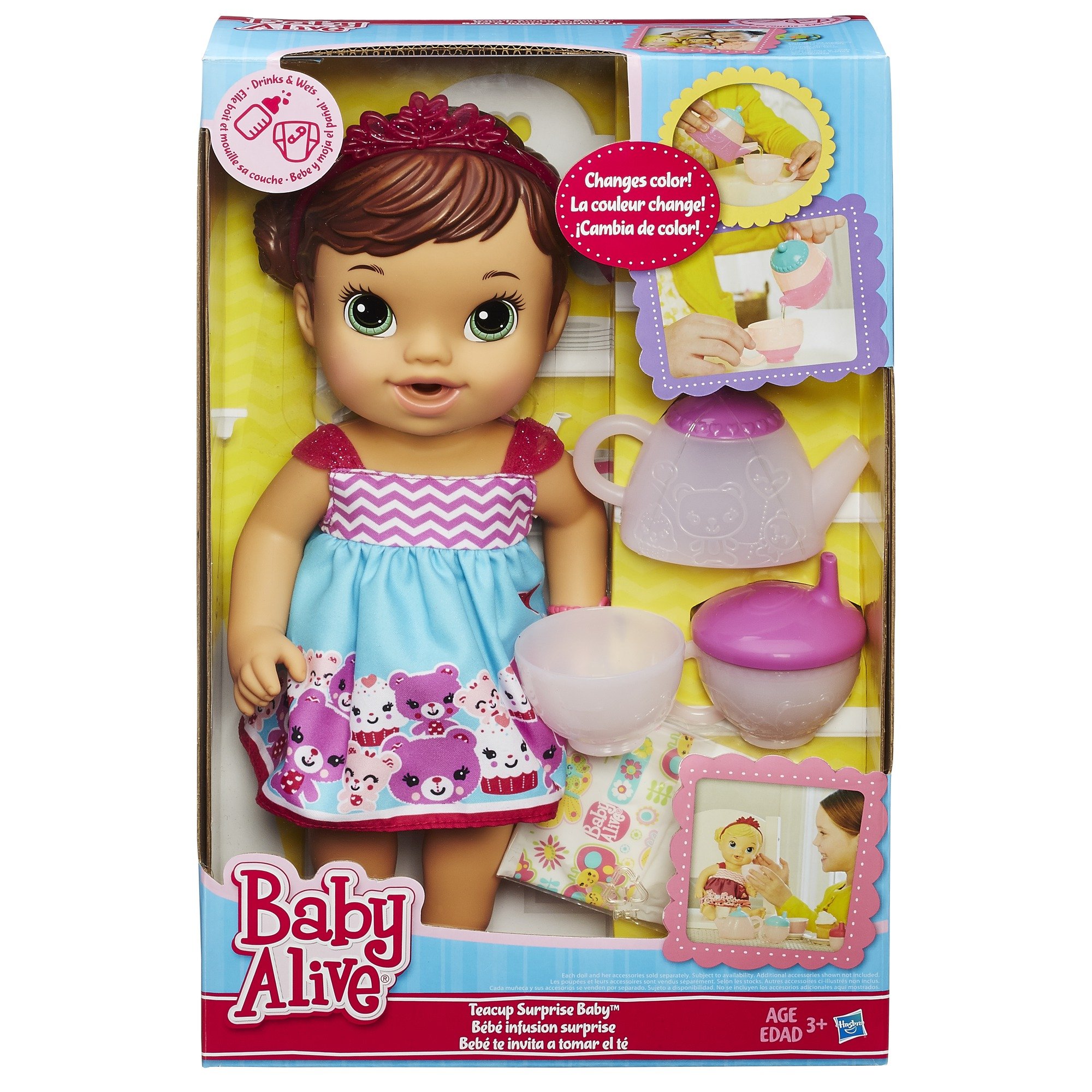 Baby Alive Lil' Sips Baby Has a Tea Party Doll eBay