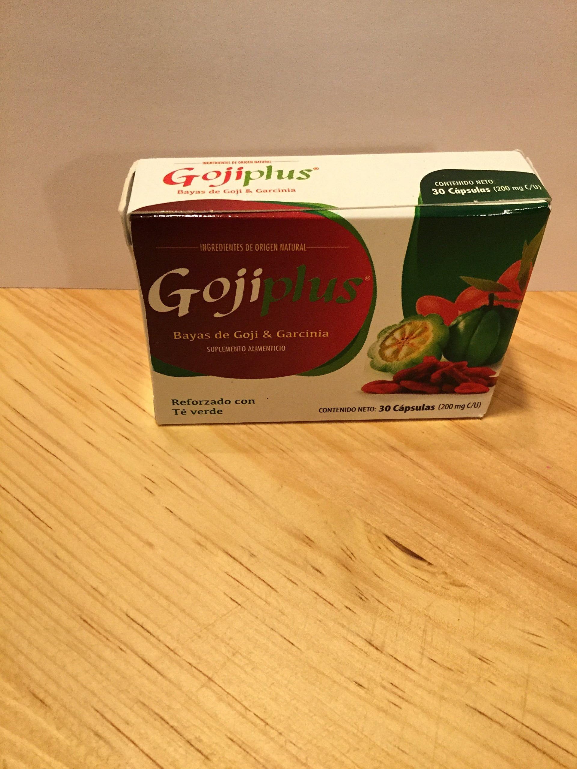 Goji Plus Garcinia Cambogia Green Tea Bayas de Gogi Green y Te Verde