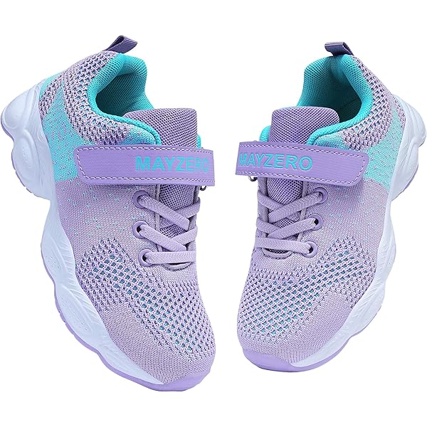 Zapatillas Deportivas Para Niño Y Niña - Transpirables, Ligeras, Suela Antideslizante EVA, Cierre De Velcro, Ideales Para Running Y Deporte