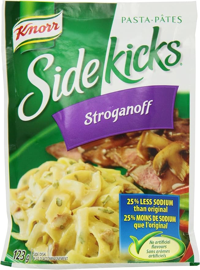 Knorr Sidekicks Pasta Stroganoff Side Dish Amazon.ca Grocery