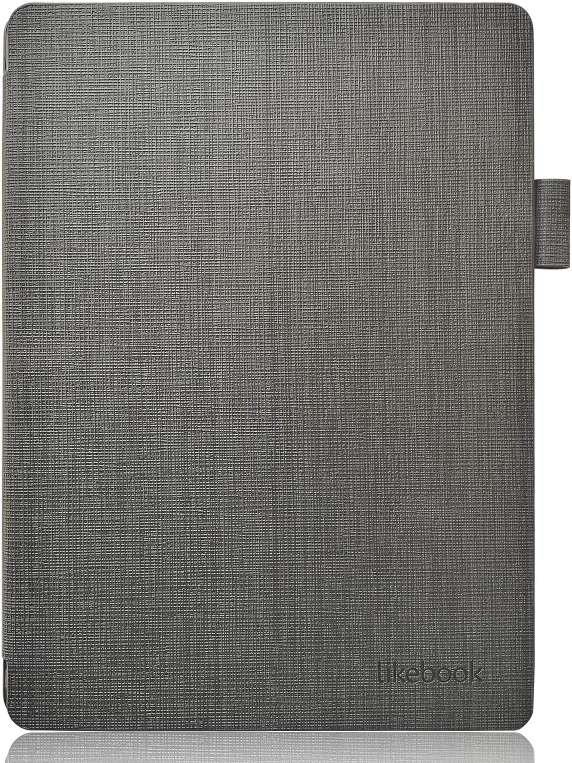 Likebook Muses Case - Premium PU Leather Protective Folio Cover with Auto Wake/Sleep Function for Likebook Muses 7.8 Inch E-Reader 2019 Release, Gray