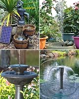 Biling Solar Water Pump with Battery Backup 7.5W 3600mAh 10 Nozzles view 8