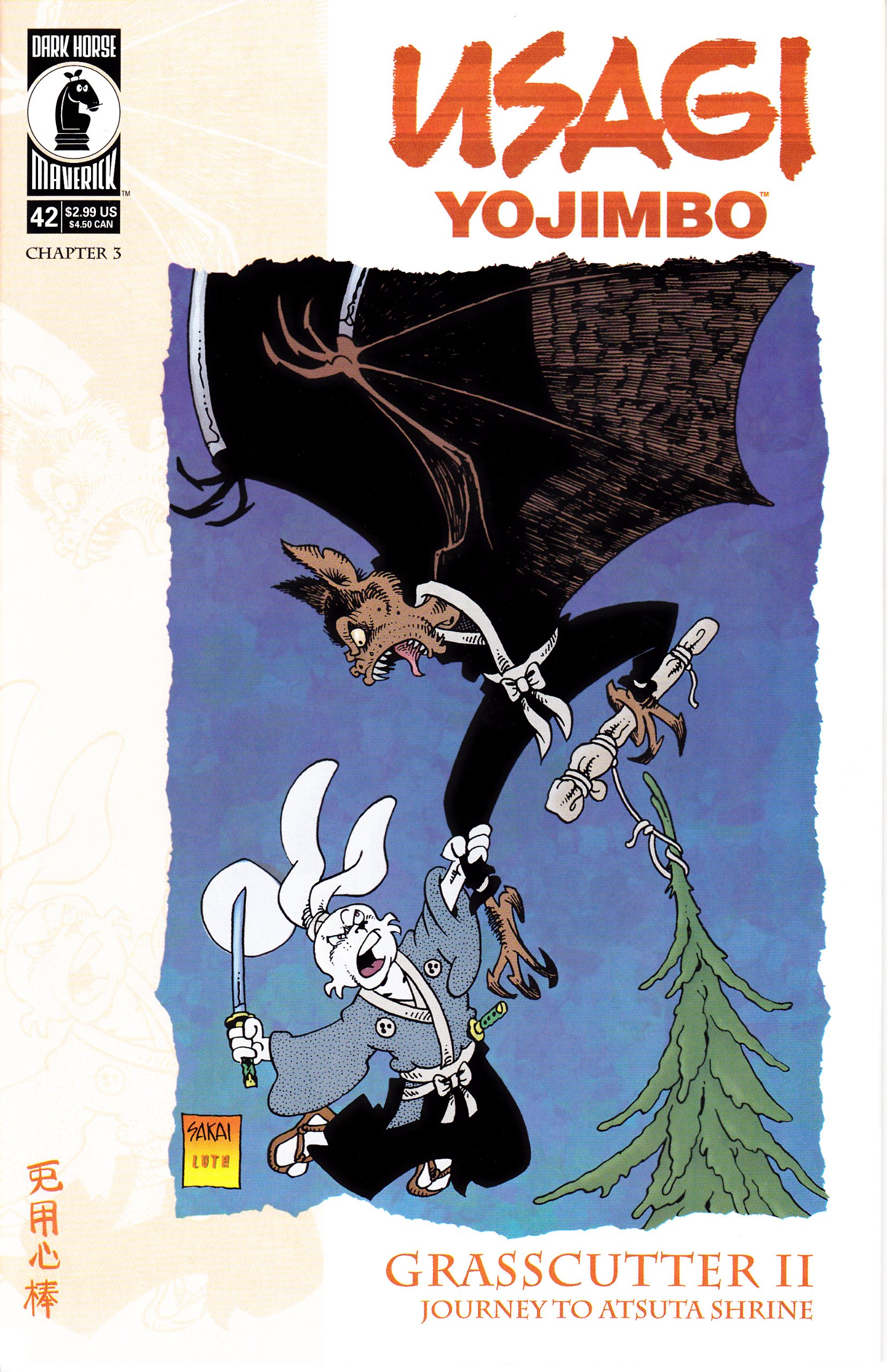 Usagi Yojimbo Vol 3 No 42 Grasscutter Ii Chapter 3 The Hunger For Death Stan Sakai Amazon Com Books