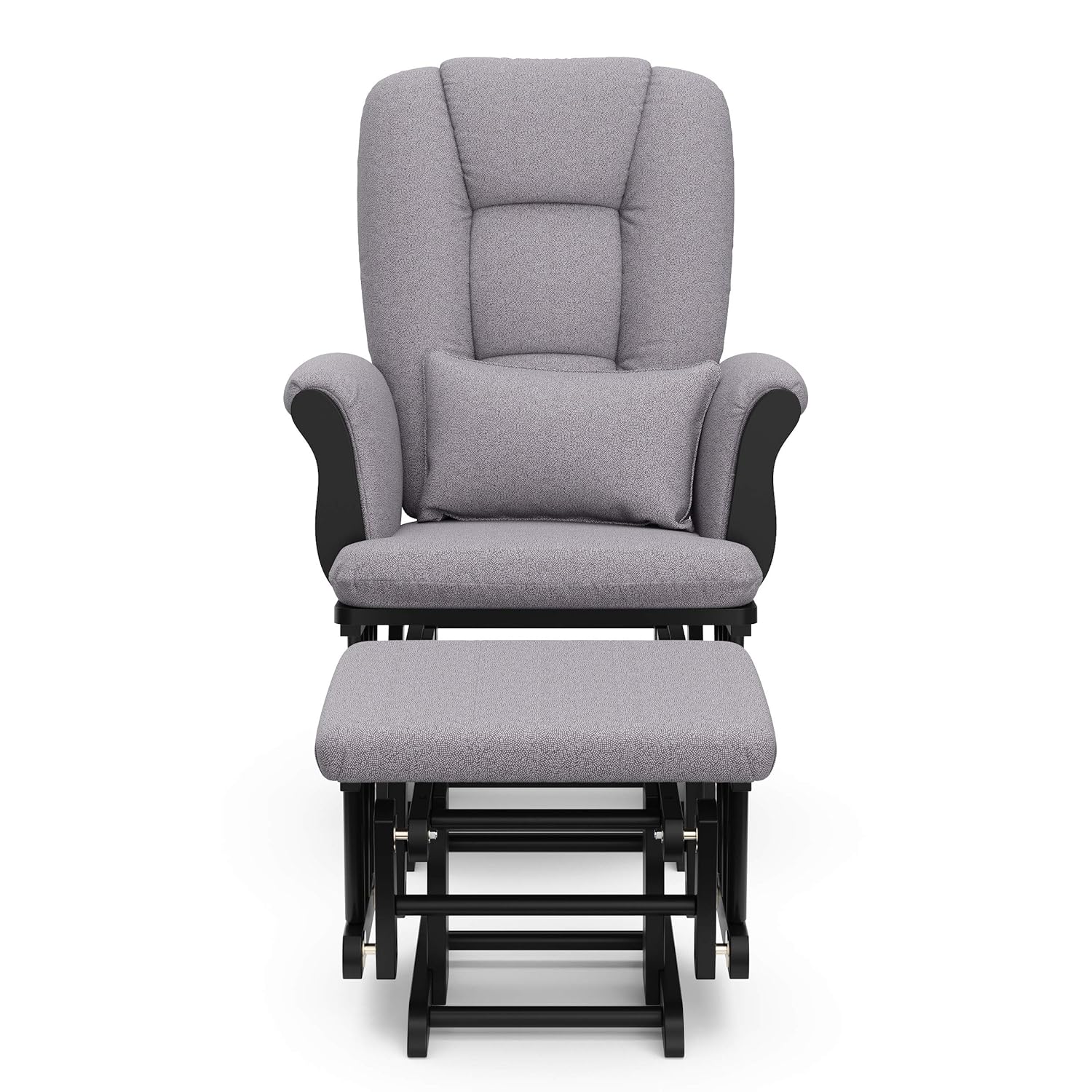 storkcraft tuscany custom glider and ottoman