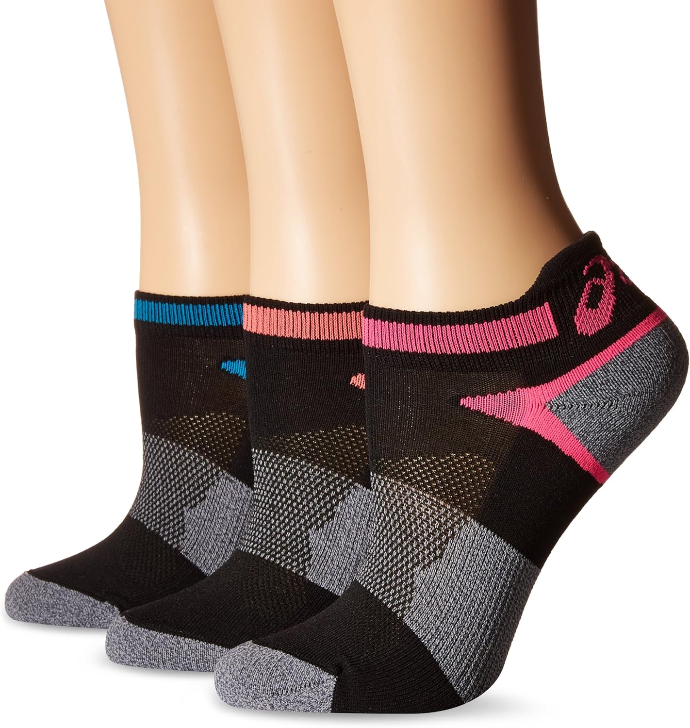 ASICS Women's Quick Lyte Cushion Single Tab Running Socks