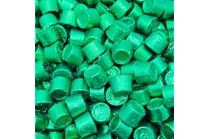 LAETAFOOD ROLO Creamy Caramels Milk Chocolate Candy, Green Foil Wrapped (2 Pound Bag - Approx. 150 Count)