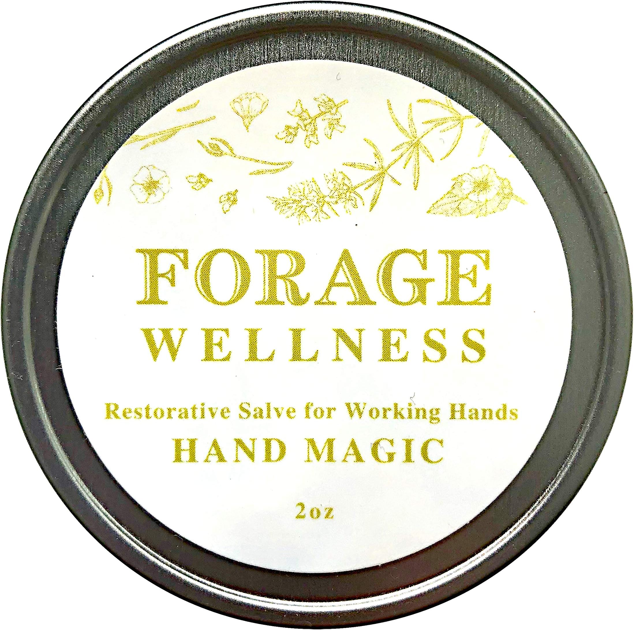 Hand Magic Healing Salve - Zero Waste 2oz Tin - Natural Herbal Balm