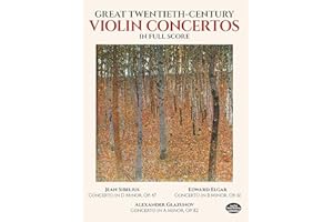 Great Twentieth-Century Violin Concertos in Full Score
